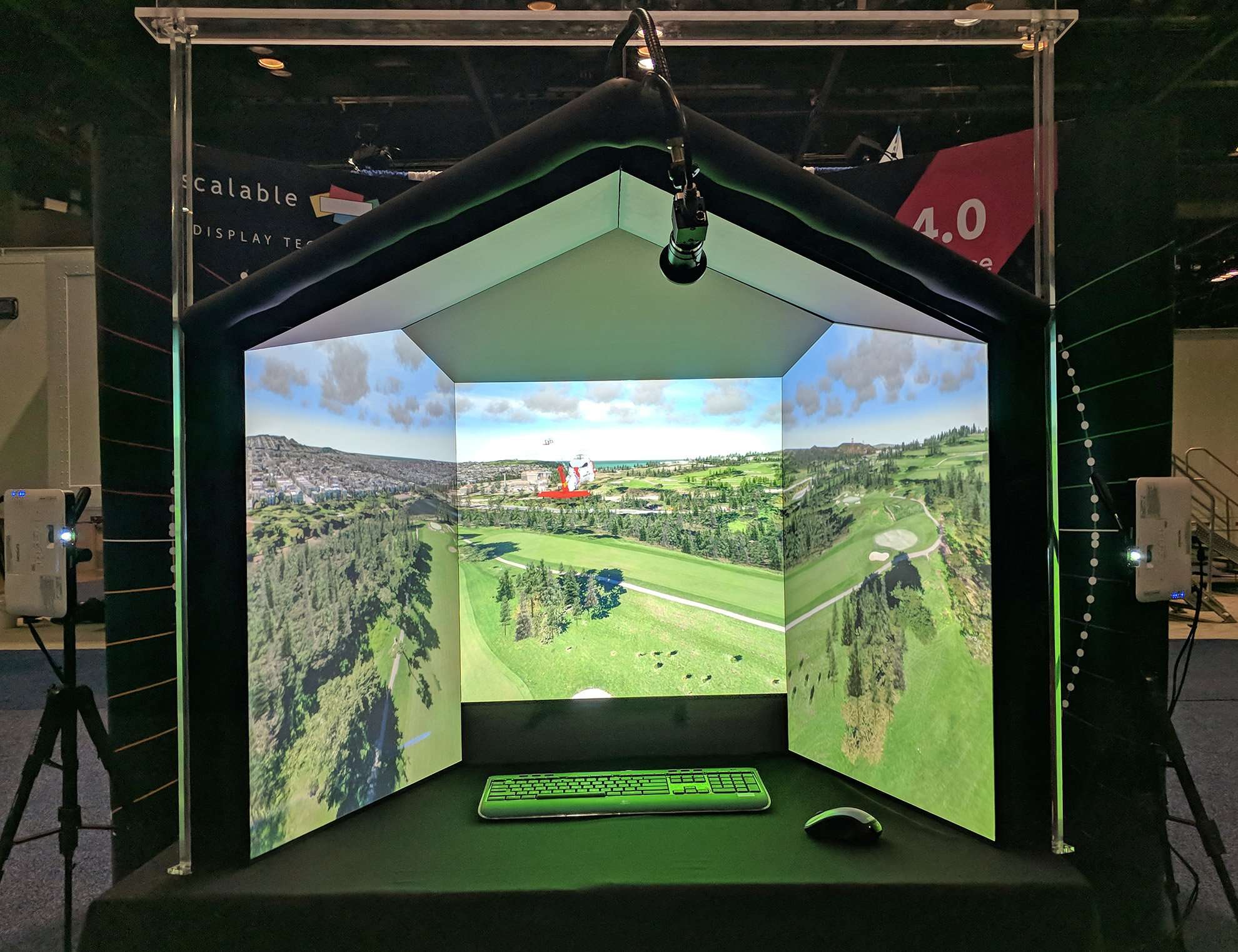 Scalable Display Technologies & Immersive Display Solutions at I/ITSEC 2017